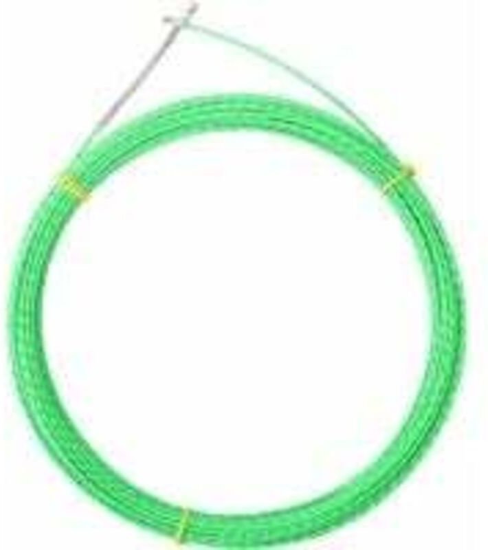 Kabelzieher für Elektriker, Kabelzieher mit 4-mm-Nadel, professioneller Kabelzieher mit Führungsfeder, einziehbares Poly...