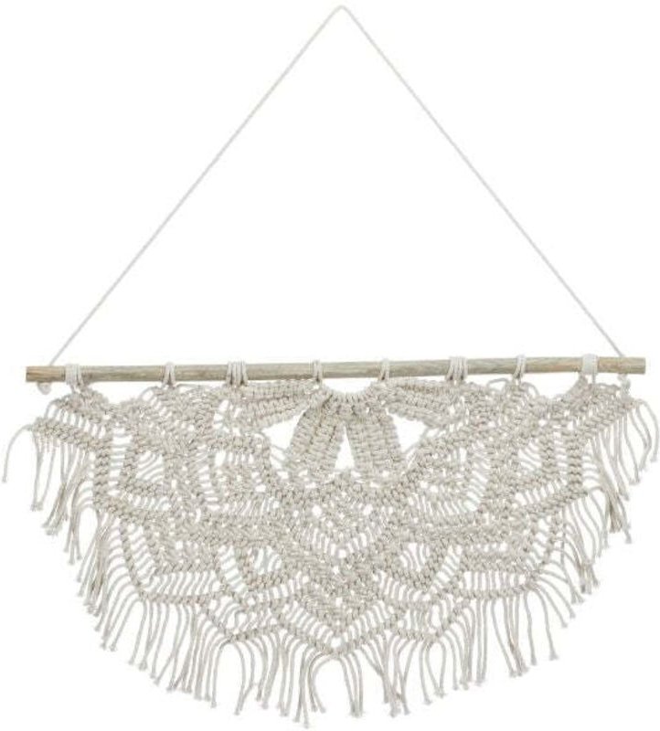 Zig zag macrame wall hanging