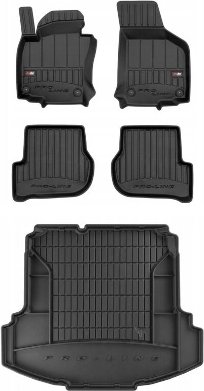 SET 3D Gummi-Fußmatten VW Jetta 5 Limousine 2005-2010