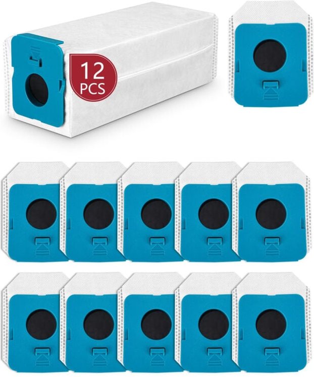 12 Stück Staubsaugerbeutel Clean Station für Samsung Bespoke Jet VCA-ADB952 Zubehör für Staubsauger Schmutzentsorgung Er...