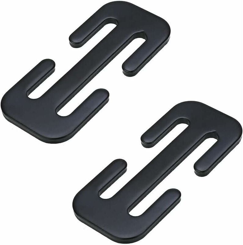 Auto-Sicherheitsgurtclip, Set mit 2 Metall-Sicherheitsgurtschnallen, 7 cm Universalclip, Zubehör für Schwangere, Frauen ...
