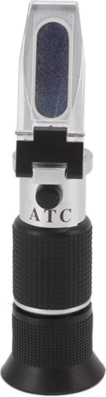 Brix-Refraktometer, hohe Präzision 0-32 Brix 0-140 Fruchtwein 0-27 Balsam-Skala Konzentrationsanzeiger Ideal für Honig, ...