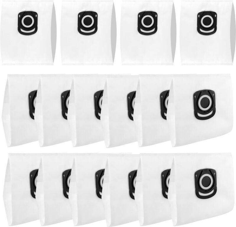 Packung mit 16 Staubsaugerbeuteln, kompatibel mit Hygiene+ ZR200520 ZR200720 ZR200920, kompatibel mit Compact Power, X-T...
