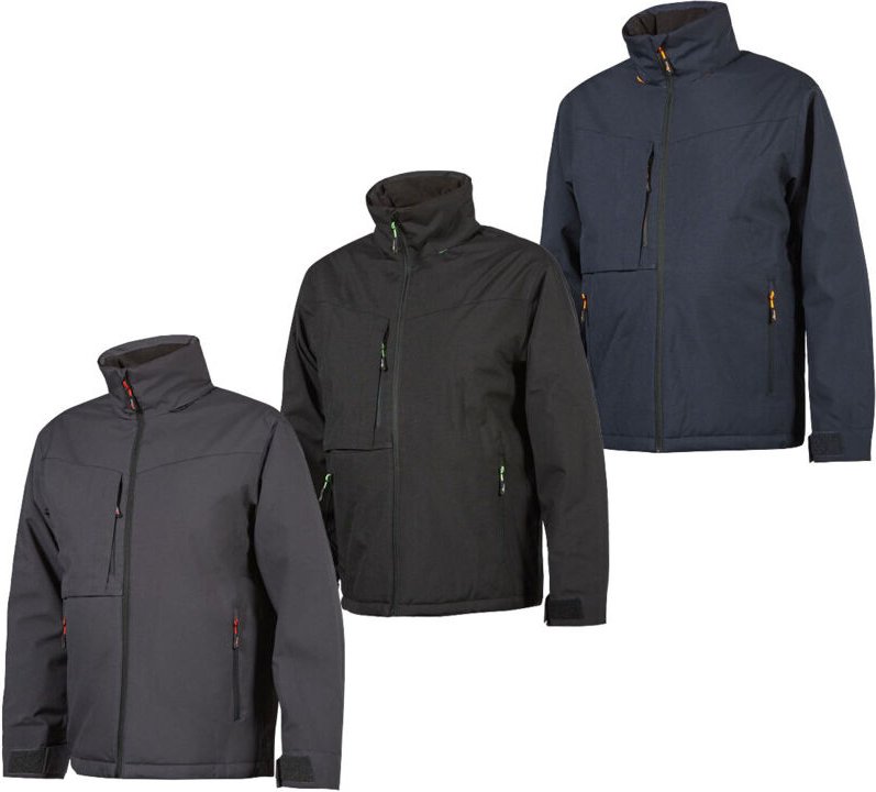 U-Power Inari Parka Arbeitsjacke - XL - Dunkelgrau