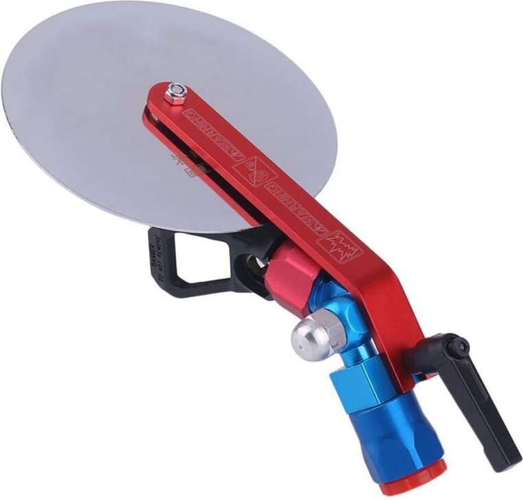 Vtizikl Outil universel de guidage de peinture Airless avec déflecteur et protecteur de pointe pour pistolet de peinture