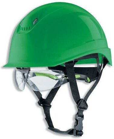 Schutzhelm uvex pheos S-KR IES 9772440 grün mit Lüftungen