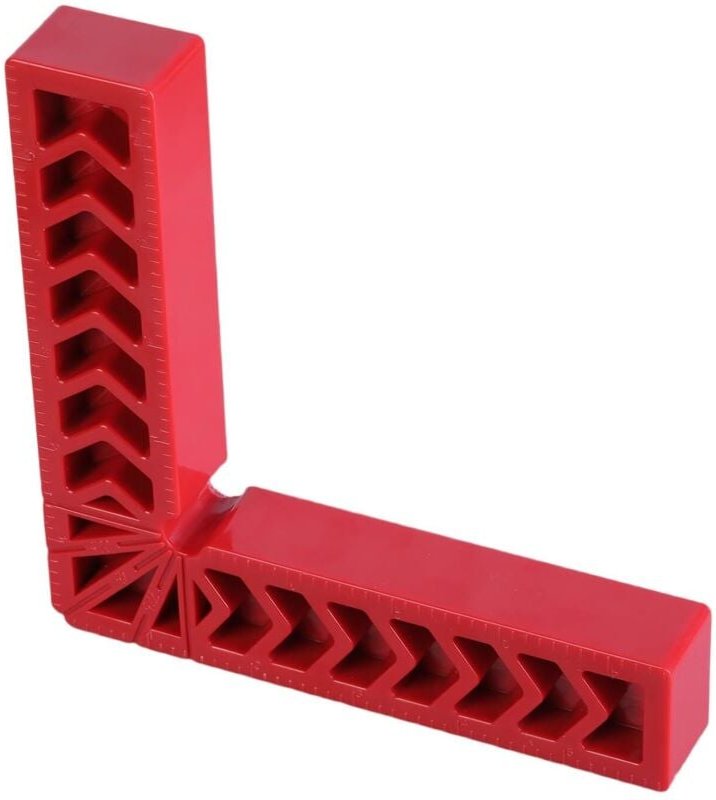 2-teiliges ABS-90°-Positionierungswerkzeug mit doppelseitiger metrischer und britischer Skala, 90-Grad-Winkelsucher für ...