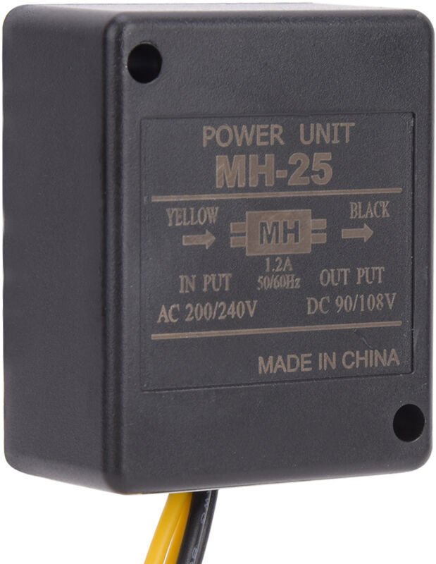 Vtizikl MH-25 Unité de Puissance de redresseur de Frein Moteur AC200V/240V Entrée DC90V/108V Sortie 1.2A 50Hz/60Hz Redre...