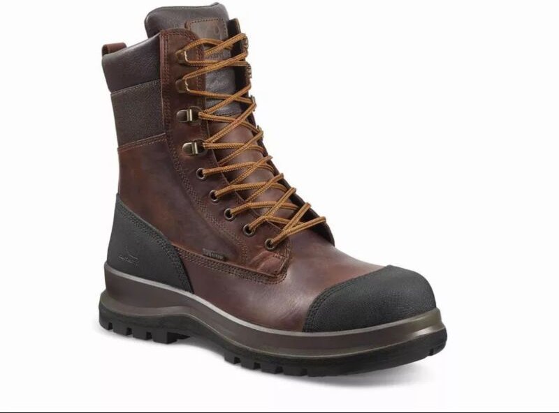 CARHARTT Detroit 8 Wp High Taupe Brown Schuhe T.48