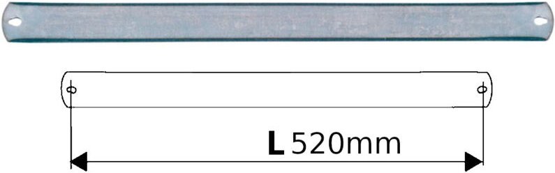 Sägeblatt für Gehrungssäge 550mm