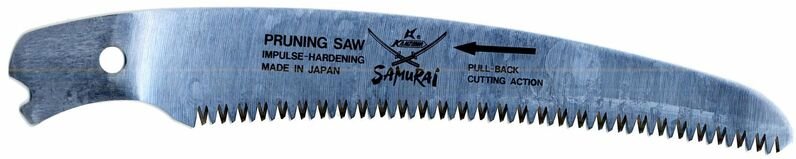 Inferramenta - Kurvige Klingesäge mit Samurai -Fondine - Lama di ricambio 30 cm.