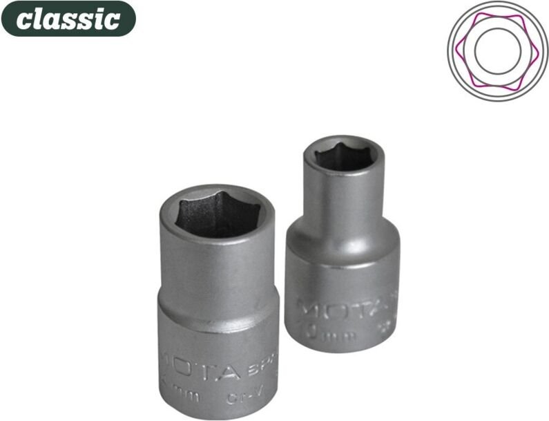 Schlüsselloch hex Aussparung 1-2 de 30mm e130 Mota