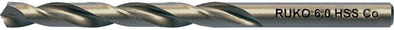 Ruko Gmbh - Spiralbohrer din 338 Typ inox D.5,2mm HSS-Co5 profilgeschl.Gold Zyl.schaft 5xD
