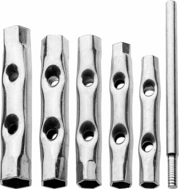 Klucze rurowe komplet 6elem. 8-17mm