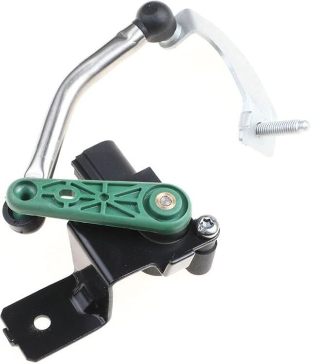 Niveausensor Leuchtweitenregelung, Vorne Links Niveausensor mit Gestänge Luftfederung, Höhensensor für VW Golf 6 Passat ...