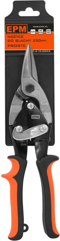 Gerade Blechschere Cr-V 250