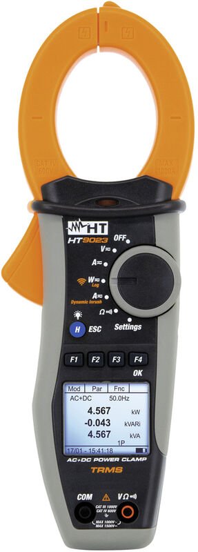 HT9023 Stromzange digital cat iii 1000 v, cat iv 600 v - Ht Instruments