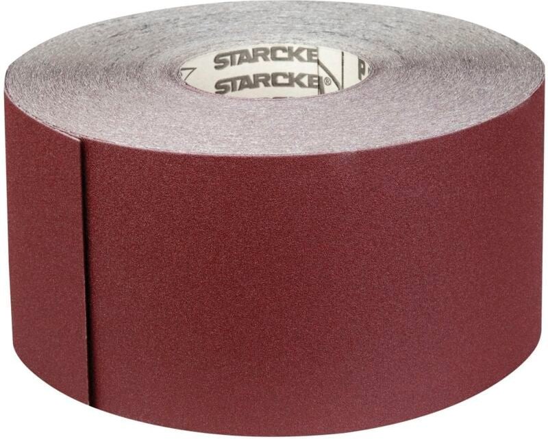 Schleifband für Holz und Metall Schleifpapier Körnung 120 Rolle 50 Meter - Starcke