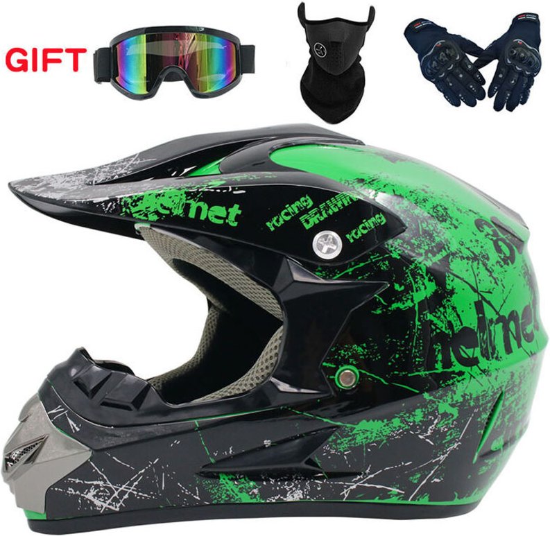 Jugend-Motorradhelme, Kinder-Fahrradhelm, Jungen und Mädchen Ski-Scooter-MTB-Helm, Geeignet für alle Jahreszeiten,L