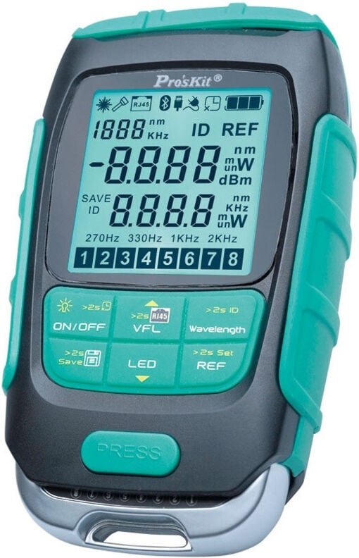 Lichtwellenleiter-Leistungsmessgerät für Lan-Netzwerke Tesmt7615 T7615