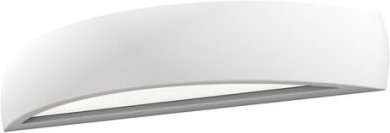 Thumbnail - Wandleuchte crescent l aus Gips Lackierbar 230V E14 2x28W