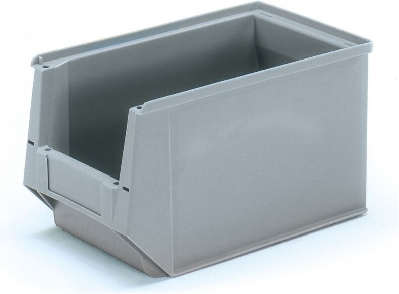 Sichtlagerkasten 350/300 x 210 x 200 mm, grau - Fetra