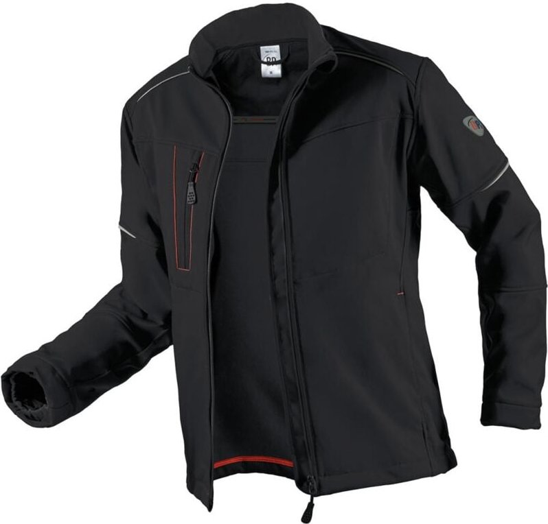 FP - Softshelljacke 1868 572, Gr. l, schwarz