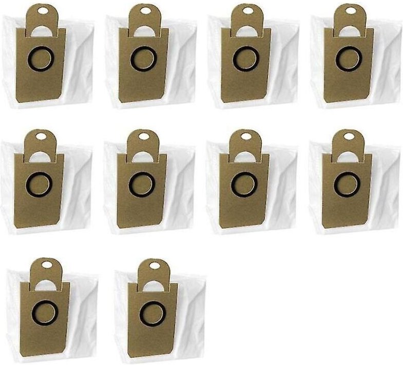 Lot de 10 sacs à poussière de rechange pour Autovac Ihrv6 / Ionvac Smartclean V4 / Ionvac Optimax 360 / L6 Pro - ZVD