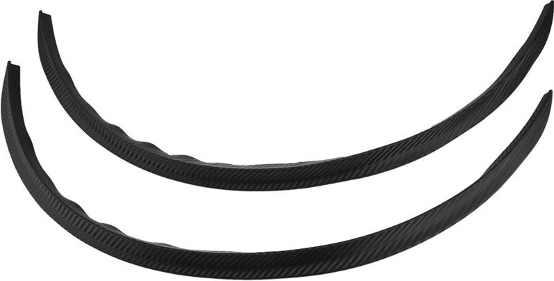 Paar Radlaufschutzleisten, Kotflügelverbreiterungen für PKW und Geländewagen, hochwertiges Material, schwarze Oberfläche...