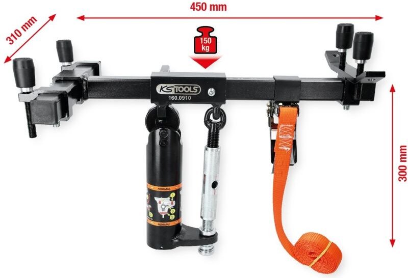 KS Tools Universal-Getriebehalter-Satz, 11-tlg