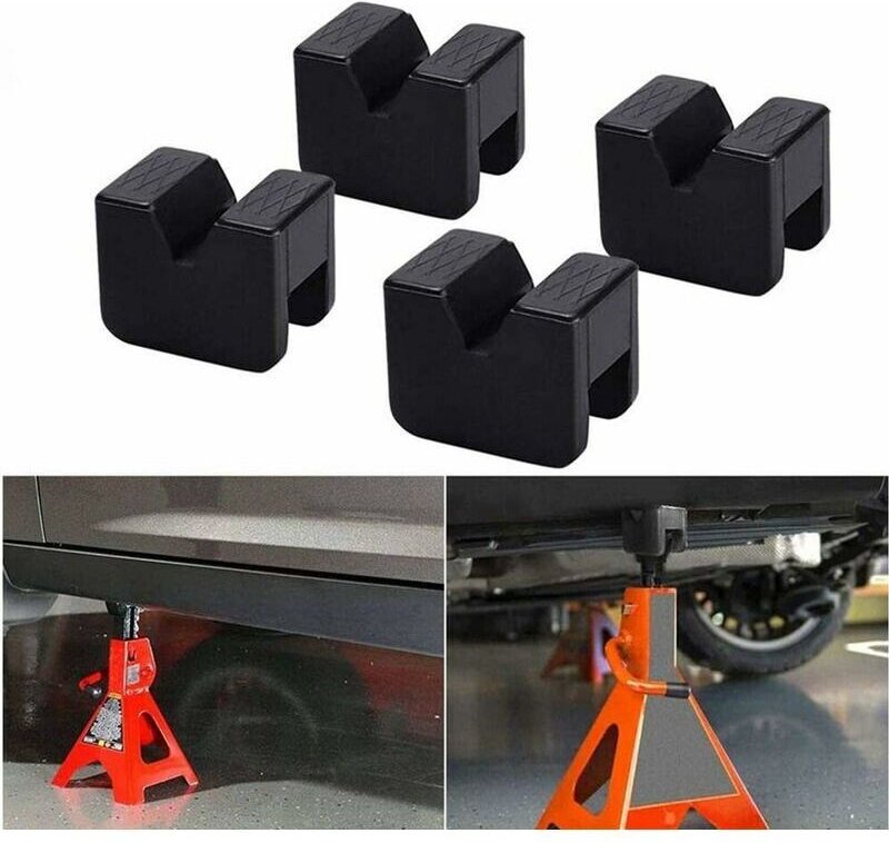 Ahlsen - Gummiauflage für Wagenheber für Rangierwagenheber, universelle Gummiauflage für pkw/suv, robust und praktisch, ...