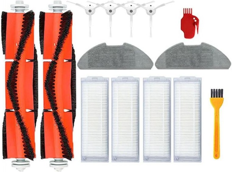 Für Mop 2 Pro / Lite MJST1SHW mjstl Hepa-Filtertuch Hauptseitenbürste Staubsaugerzubehör