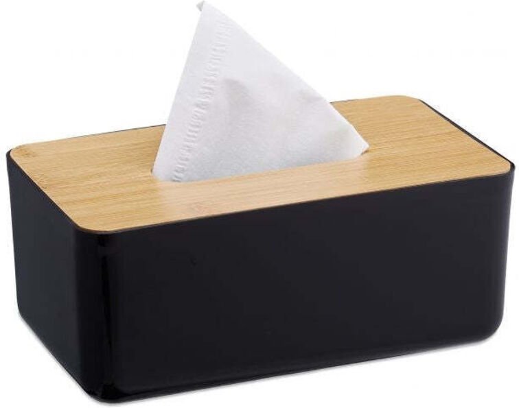 Taschentuchbox mit bambusdeckel 883073