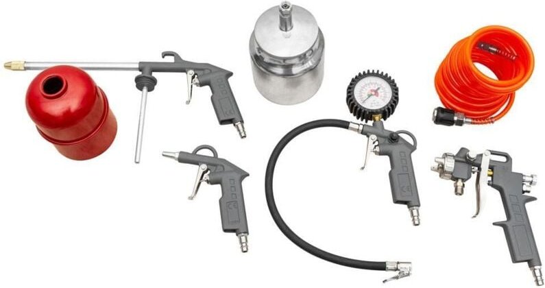 Kompressorzubehör-Set 5-tlg. - Zipper