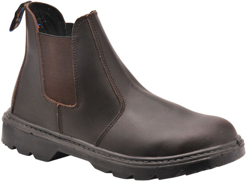 Stiefel Steelite Dealer S1P Farbe: Braun Größe 43 - Portwest