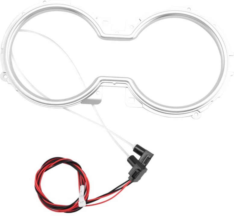 Auto-LED-ZentralgeträNkehalter Beleuchtet Dekorative Innenlampe AtmosphäRe Umgebungslicht Eisblau für 2018-2022