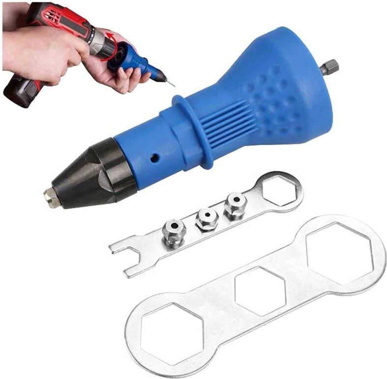 Nietzange für Nieten 2,4 - 4,8 mm