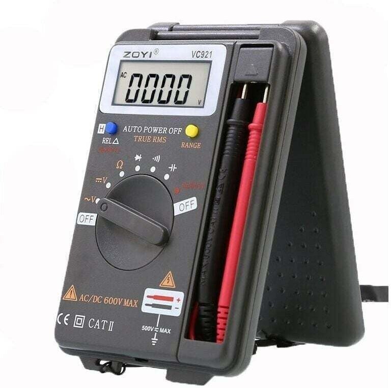 Mini Pocket Digital Multimeter Voltmeter Amperemeter Widerstand Tester Ohmmeter Voltmeter Amperemeter 4000 Zählt