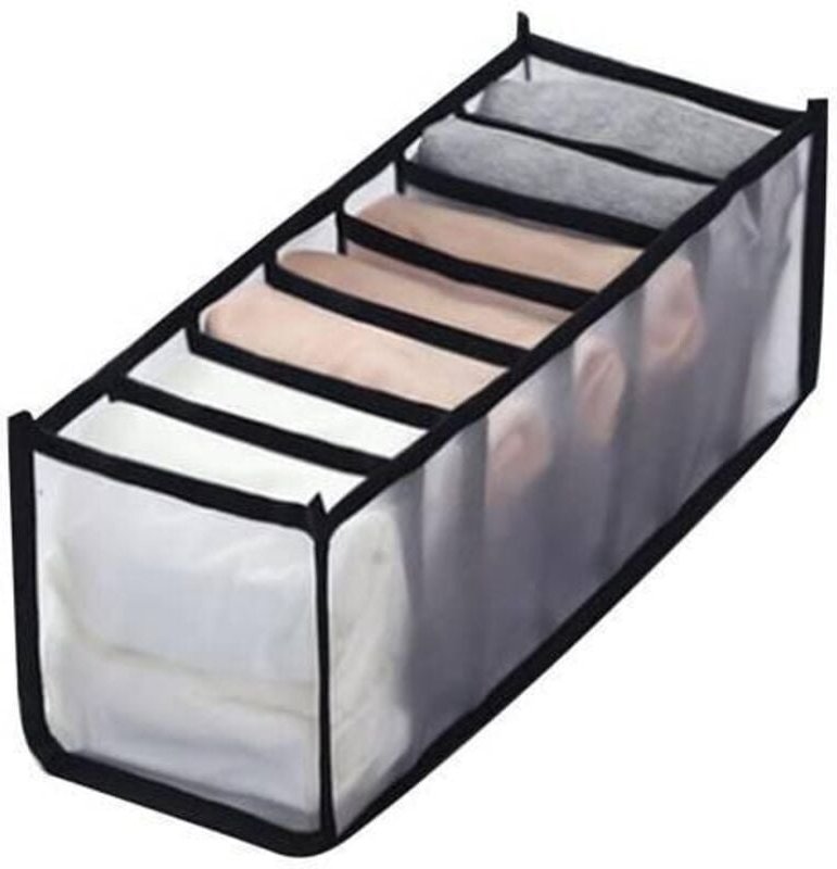 Aufbewahrungsbox für Unterwäsche – 7 Fächer