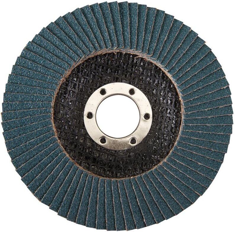 Silverline - Zirkonium Fächerscheibe 115 mm K60