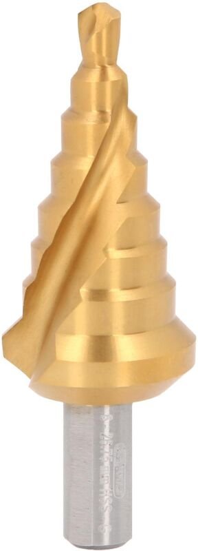 KS Tools HSS-TiN Stufenbohrer,Ø 6-26,8mm, 8 Stufen - 330.2353