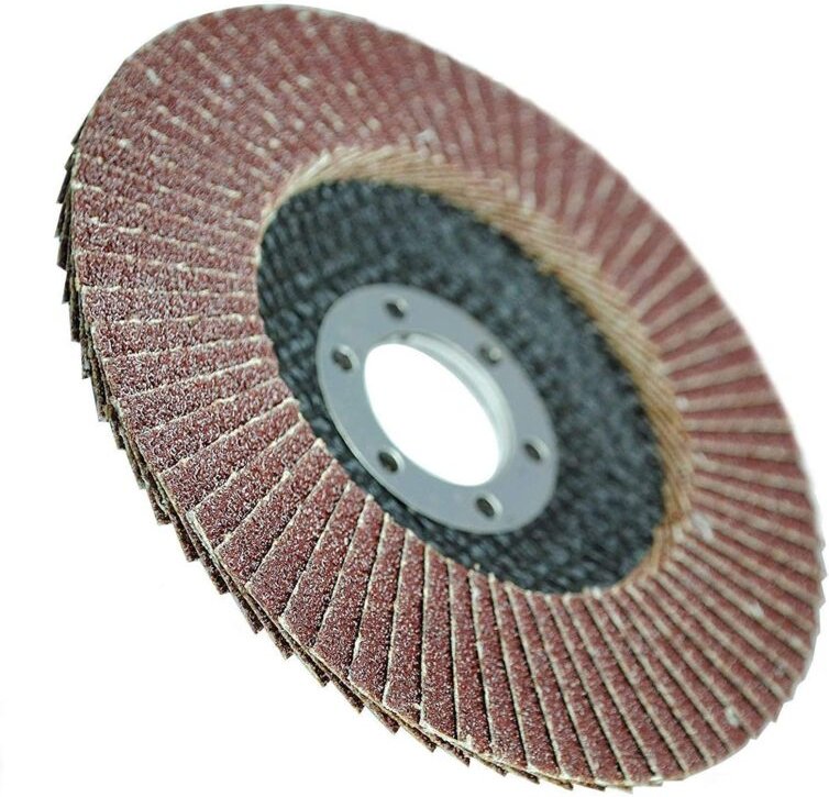 Germa Flex Schleifscheiben de 125 mm, 100er Körnung, 10 Stück.