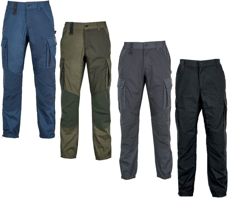 U-power - Hike Arbeitshose mit mehreren Taschen - l - Grüne