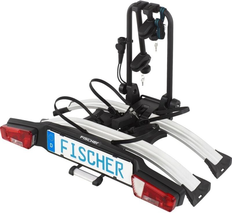 Fischer Fahrrad - Fischer Kupplungsfahrradträger für 2 Fahrräder oder E-Bikes Fahrradträger