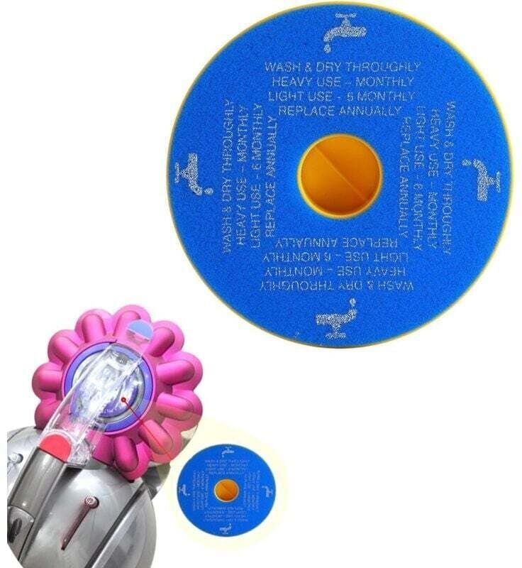 Wiederverwendbarer Staubsaugerfilter, Schwamm mit gleichmäßiger Dicke, waschbar, Innenfilter vor dem Motor, Reinigungszu...