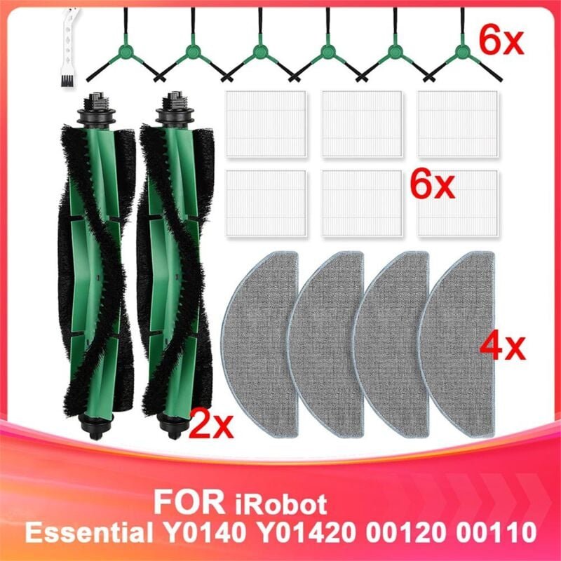 19er-Pack Ersatzteile für den Staubsauger Essential Y0140