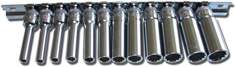 Honiton nasadki 12cz. 1/4" Honidriv.