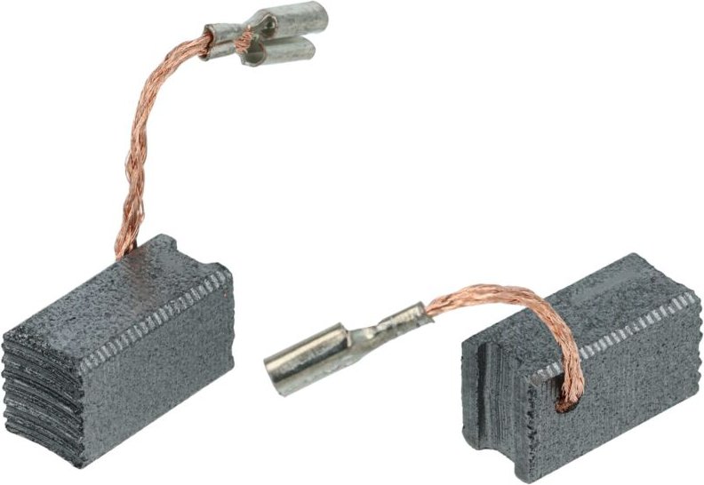 vhbw 2x Kohlebürste 6,5x8x13 mm kompatibel mit Bosch GWS 720 Elektrowerkzeug
