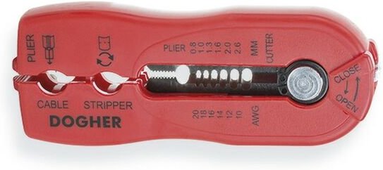 Manuelle Multitasking-Abisolierzange dogger 296-050