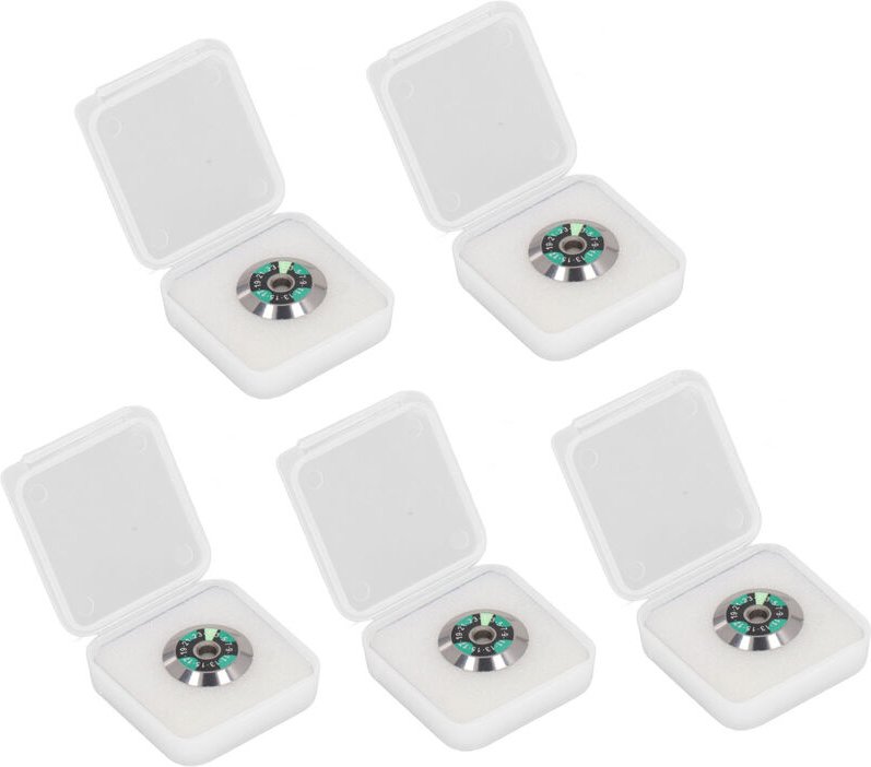 Glasfaser-Schneidklinge, 5-teiliges Set optischer Kabelschneidklingen aus ultradünnem, hartem Wolframstahl, 20 mm Durchm...
